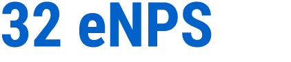 32 eNPS