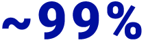 ~99%