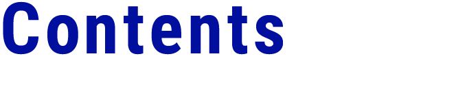 Contents