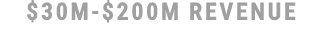 $30M $200M Revenue