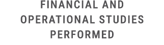 Financial and Operational Studies performed